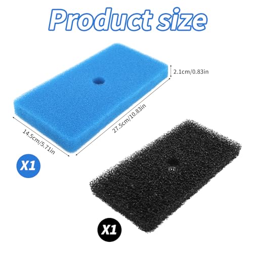 2 Pads de filtro para estanques exteriores miniatura 2