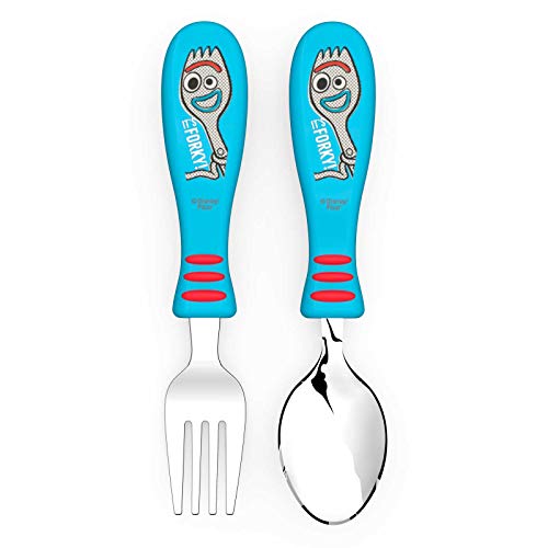 Disney Pixar Forky Toy Story 4 Kids Spoon & Fork Flatware Set