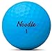 TaylorMade Noodle Neon Golf Balls, Matte Blue (One Dozen)