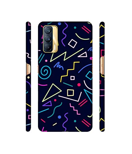 Image of Basic Case for Realme X7 5G (Plastic Multicolor)
