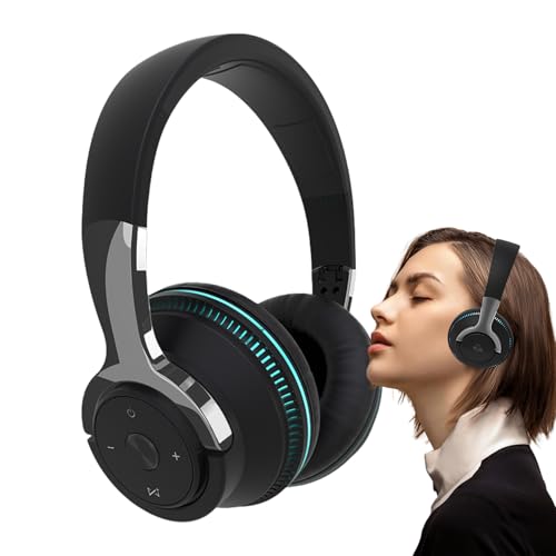 Auriculares inalámbricos para computadora con sonido estéreo y cancelación de ruido