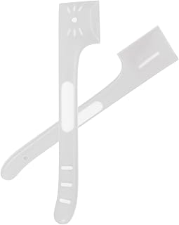 BCOATH 2Pcs Colher De Conserva Para Animais De Estimação Frasco De Silicone Raspador Acessório Para Recipiente De Comida De Gato Colher De Comida De Gato Portátil Tpr O Abridor De