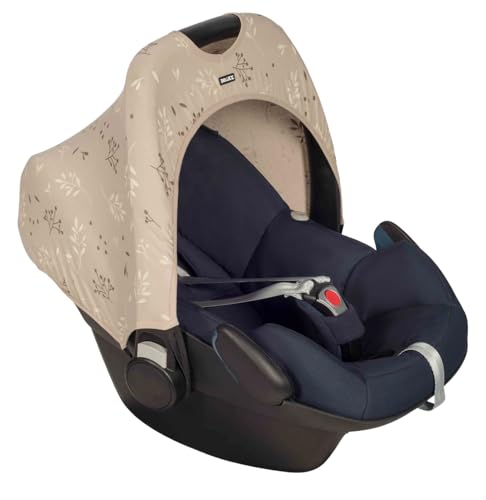 Hoody Romantic Leaves Beige