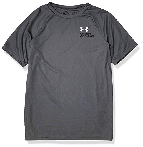 T-Shirt Manches Courtes Fille Under Armour pour le sport scolaire et le tennis