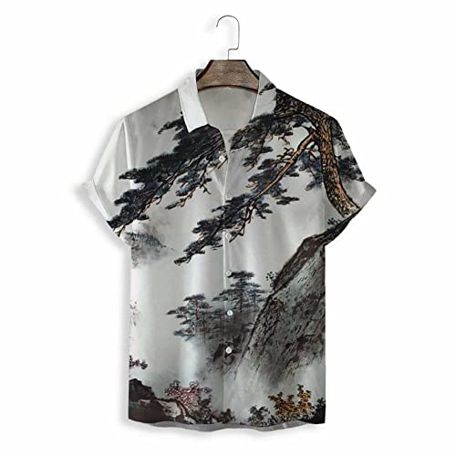 Chemise hawaïenne pin de Falaise, l'esprit Aloha vintage pour savourer chaque instant d'été