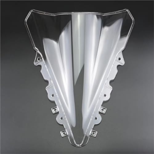 Pare-brise moto pour YZF R15 V2 2014-2016 à double bulle transparent