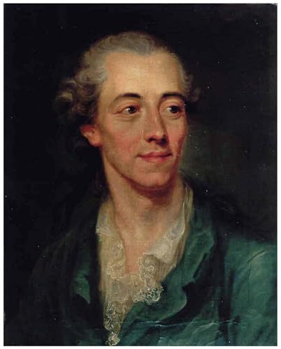 Póster de lienzo de Johann Georg Jacobi cuadro clásico para decoración 60x90cm