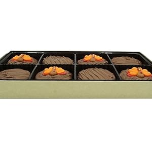 Philadelphia Candies Milk Chocolate Covered OREO® Cookies, Thanksgiving Tom Turkey Gift Net Wt 8 oz Philadelphia Candies Milk Chocolate Covered OREO Cookies Thanksgiving Tom Turkey Gift Net Wt 8 oz