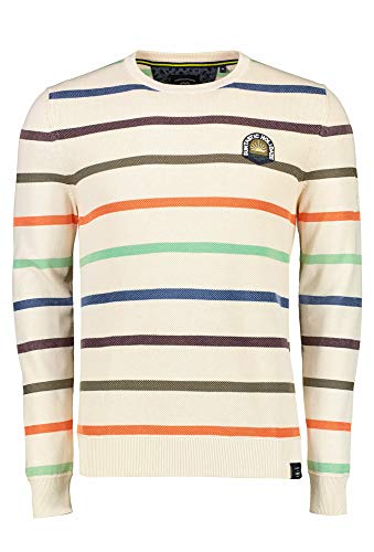 Preisvergleich Produktbild LERROS Gestreifte Strickpullover gestreift,L