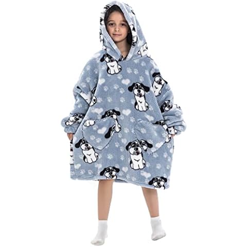 Msrlassn Sudadera con Capucha de Gran tamaño para Niñas y Niños Cover