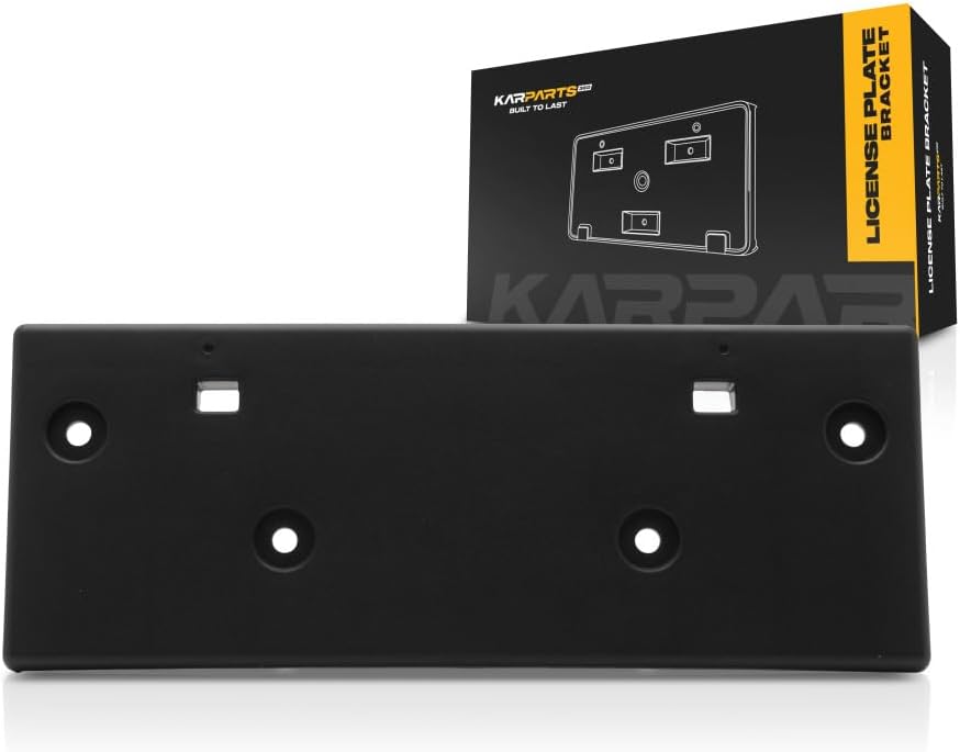 for Kia K5 2021 2022 License Plate Bracket | Front | PP Plastic | EX/LX and LXS Models | Replacement for KI1068120 | 191275764749, 86910L3000