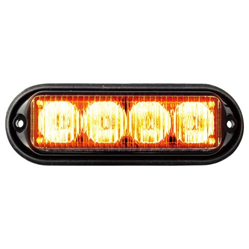 Seco-Larm Enforcer High-Intensity LED Strobe Light, 12VDC, Amber (SL-1311-MA/A)
