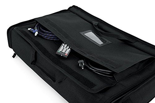 Gator-Cases-Padded-Nylon-Dual-Carry-Tote-Bag-for-Transporting-2-LCD-Screens-Monitors-and-TVs-Between-19-24-G-LCD-TOTE-SMX2-27-32-Screens-27-32-Screens-Clear