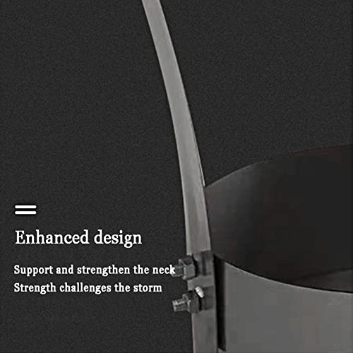 Chapeau de cheminée et protection conduits évacuation poêle chauffage