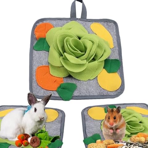 Abizoo Rabbit Sniffing Rug for Small Pets Cover