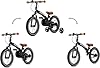 Deryan Vélo de Luxe pour Enfant 14" | 3en1 | Vélo avec Selle réglable et Guidon | Vélo Enfant pour garçons et Filles | vélo d'équilibre | Noir #1
