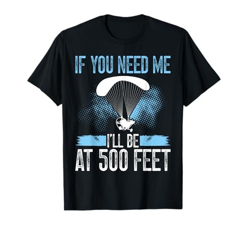 Paramotor Pilot Equipment Paragliding Kit Paramotoring T-Shirt