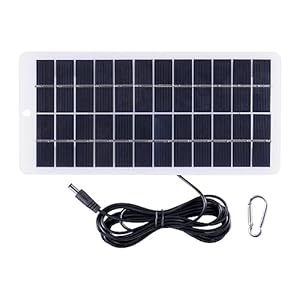 TOWARDSNAN 5W 12V Outdoor Solarpanel