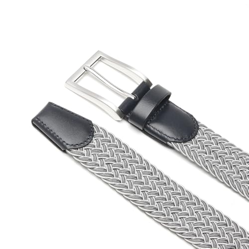 Image of Fabio Valenti Canvas Elastic Fabric Woven Stretch Braided Belts for Men Women Junior with Multicolored /Full Sizes
