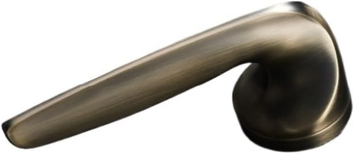 Simple zinc Alloy Indoor Silent Split Lock Bedroom Door Bathroom Door Handle Household Wooden Door Handle(D31 S932 Bronze Silent)