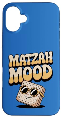 Matzah Mood �ʔ����߉z�ՃZ�_�[ ���_�����̏j���̂��j�� �X�}�z�P�[�X iPhone 16 Plus �p