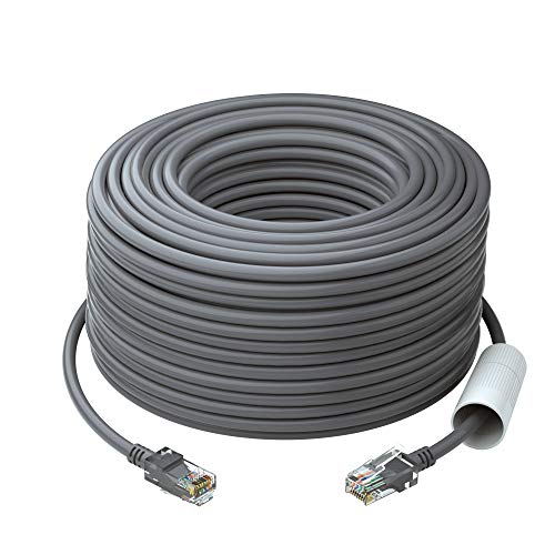 ZOSI SP-XC-4571-G-5E Cat5e 150ft(45m) Ethernet Cable High Speed Network RJ45 Wire Cord Security, PoE Switch, Internet Router, Laptop, Computer,Wireless IP Cameras