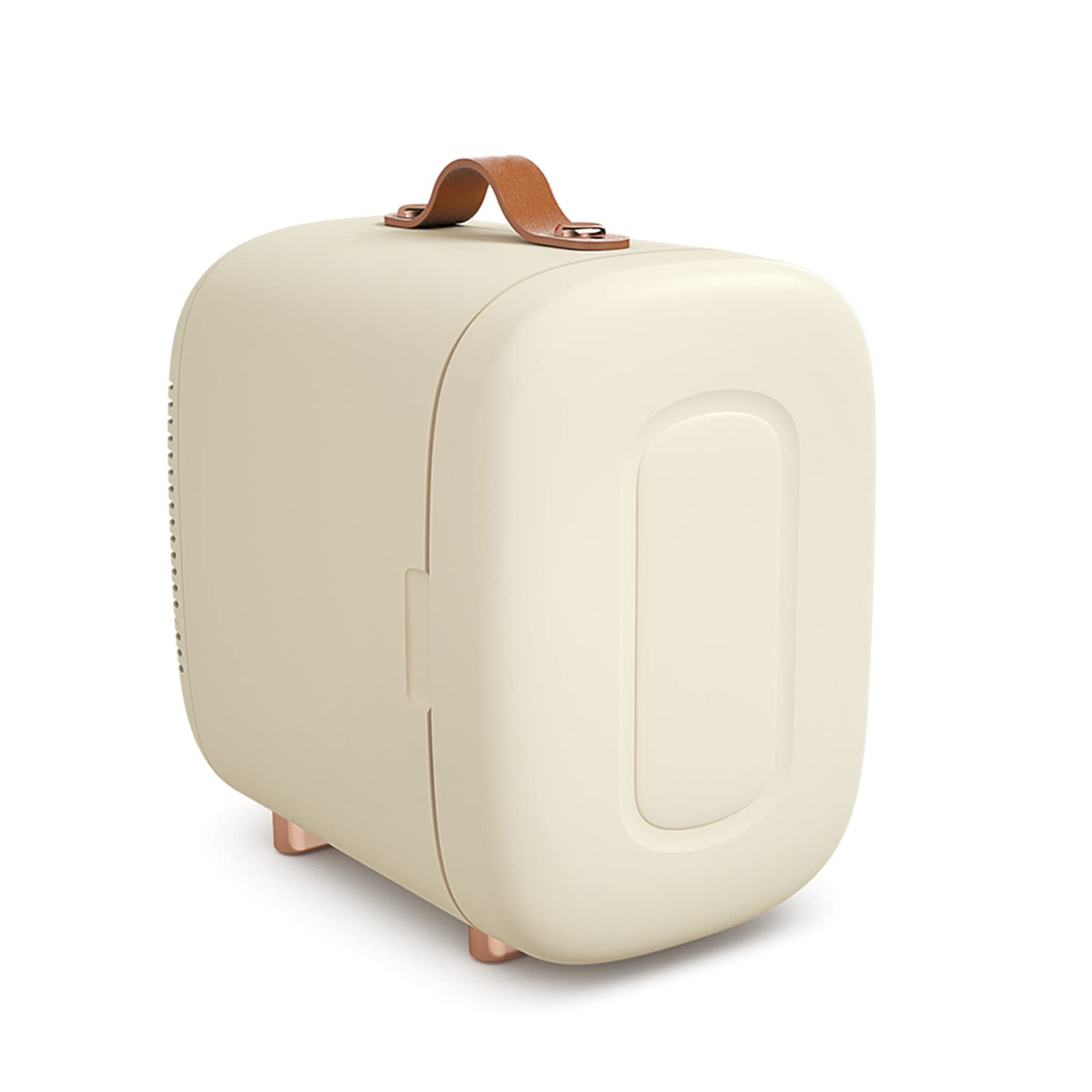 Facial Mask Refrigerator, Household Beauty Refrigerator Skin Care Products Cosmetic Refrigerator Lipstick Small Silent (Color : White)