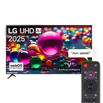 تلفزيون من ال جي بشاشة ٧٥ بوصة، بدقة 4K، موديل UA85006LA، بتقنية إل إي دي