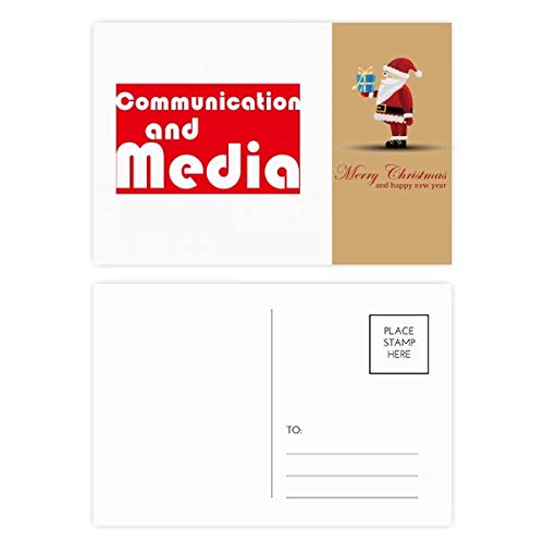 Cartes postales Père Noël Rouge lot de 20 pour accompagner vos cadeaux de Noël