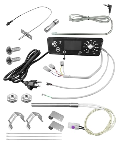 QAGGUM Kit de placa de controle de termostato digital adequado para defumador vertical Pit Boss séri