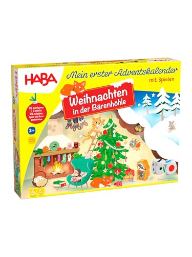 HABA Unisex Spielzeug-Adventskalender Meine ersten Spiele - Erste Spiele - Größe One Size