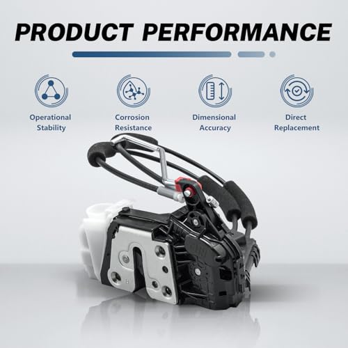 Image of KELOKE Door Latch Lock Actuator Compatible with Kia Sportage 2005 2006 2007 2008 2009 2010, Sport Utility - Front Left Driver Side, Replace# 81311-1F020 937-124