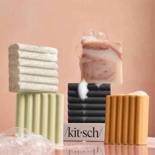 Kitsch Jojoba Beads Exfoliating Body Wash Bar w/Shea Butter & Aloe – 4 oz - image 8