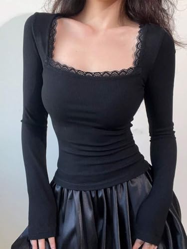 TIVANTE black lace top – image 3