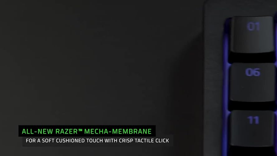 Bild 6 - Razer Tartarus V2 - Gaming Keypad (Gamepad mit mecha-membranen Tasten, 32 programmierbare Tasten, 8-Wege Thumbpad, Handballenauflage, Hypershift, RGB Chroma Beleuchtung) Schwarz