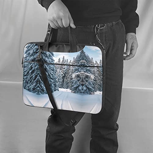 Bolso Maletín para Laptop Unisex 14 Pulgadas Negro miniatura 2