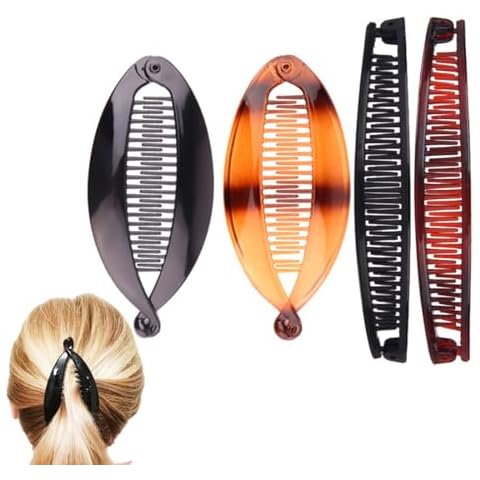 RAXLUPO pinces à cheveux banane rétro Cover