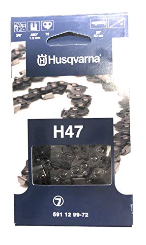 Husqvarna 501842672 20" H47-72 Round Cutter .050" Gauge 72 Link Chainsaw Chain