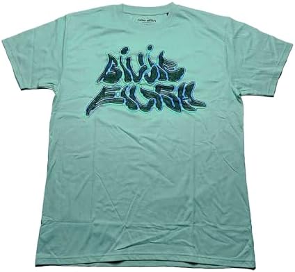 Official Billie Eilish Neon Logo T-Shirt - Unisex Blue Tee, Sizes S-XXL - View #4