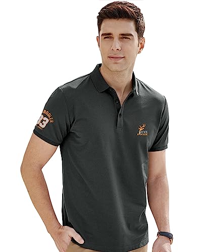 Image of Men's Regular Fit Solid Polo T Shirt |Half Sleeves Collar Tshirts for Men| Casual Tshirt