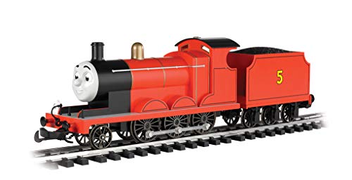 Bachmann Trains - THOMAS & FRIENDS - JAMES THE RED ENGINE (with moving eyes) - Large 