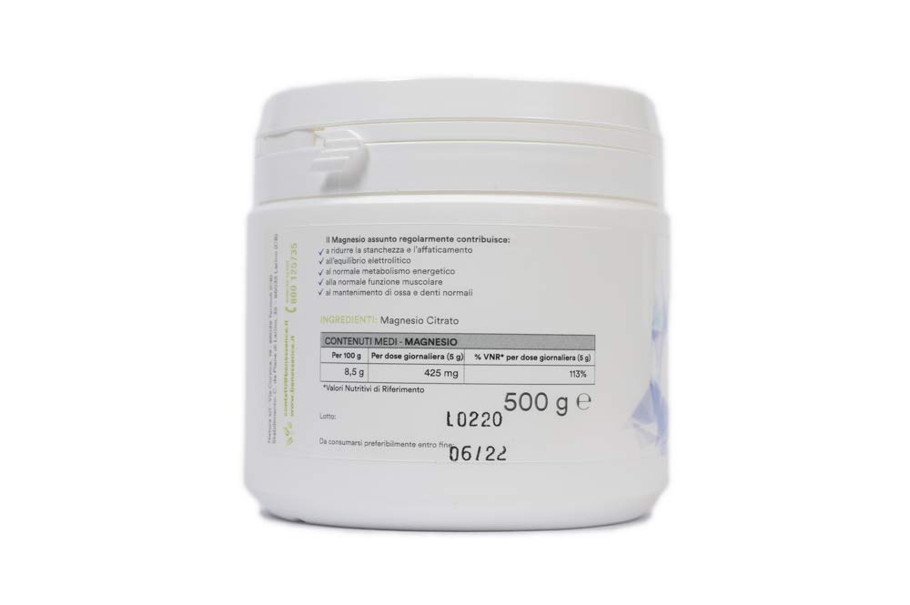 Benessence - Poudre soluble citrate de potassium + citrate de magnésium - 2 boîtes de 500 g