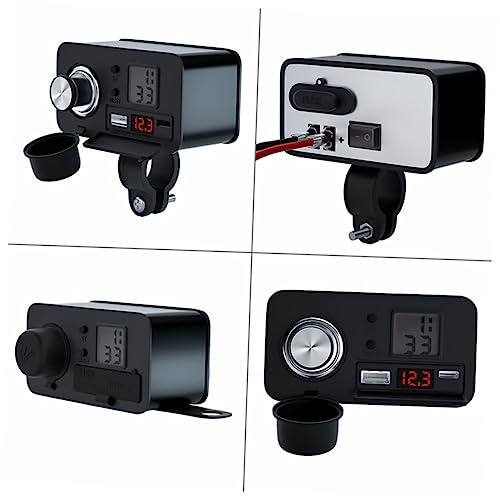 Adaptador de corriente para motocicleta con cable resistente al agua premium 7