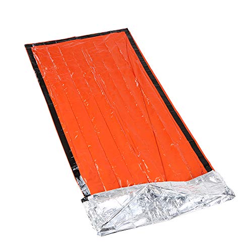 DECDEAL Saco de dormir exterior portátil de pouco peso da emergência com o saco do cordão para o aca