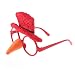 Tinksky Christmas Fancy Dress Party Funny Glasses Frame Snowman Hat and Nose Sunglasses Novelty Christmas Costume Ornaments Decoration Gifts Glasses Without Lenses Christmas Birthday Gift for friends