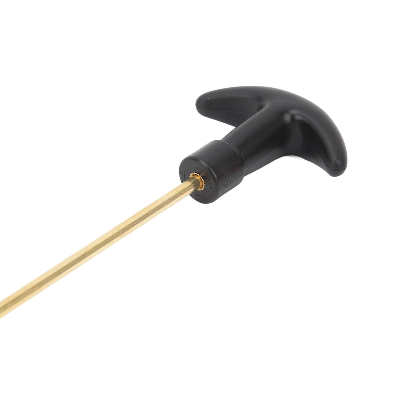 Varilla de Limpieza de Pistola, Kit de Varilla de Limpieza de Barril Limpiador de Tubos de 4,5 Mm y 5,5 Mm Mango Desmontable de Cobre Cepillo de Varilla de Limpieza de Tiro para