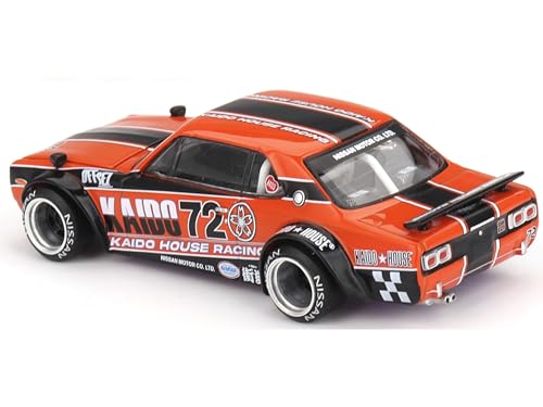MINI GT Skyline 2000GT-R 1:64 en color naranja miniatura 5