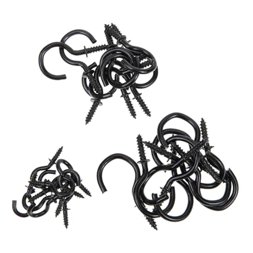 PHENOFICE 30 Piezas Tornillos Autorroscantes de Metal para Colgar Ganchos de para Plafones y Uso Doméstico Fácil Instalación y Alta Estabilidad