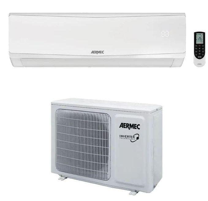 AERMEC 12000 BTU Inverter Heat Pump Air Conditioner outdoor unit and indoor unit