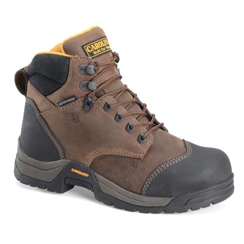 Carolina Bruno Lo Carbon Comp Toe Waterproof Work Boot for Men – Durable Leather, Slip-Resistant, Safety Toe3